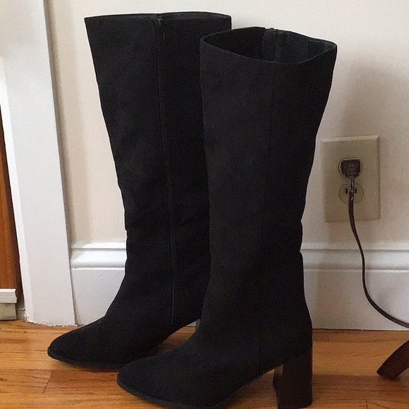 A New Day faux suede knee high boots - Picture 2 of 5